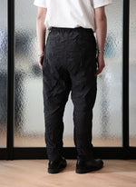 Distort Pleats Polyester Easy Pants