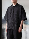 Distort Pleats Polyester Polo