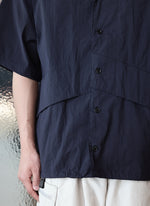 Nylon Polyester Business Pack Open Collar Shirt Jacket