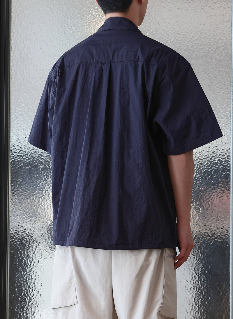 Nylon Polyester Business Pack Open Collar Shirt Jacket