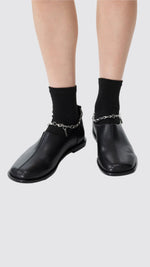 Leather Chain Flat