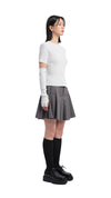 Sweater With Detachable Hand Warmer
