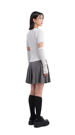 Sweater With Detachable Hand Warmer