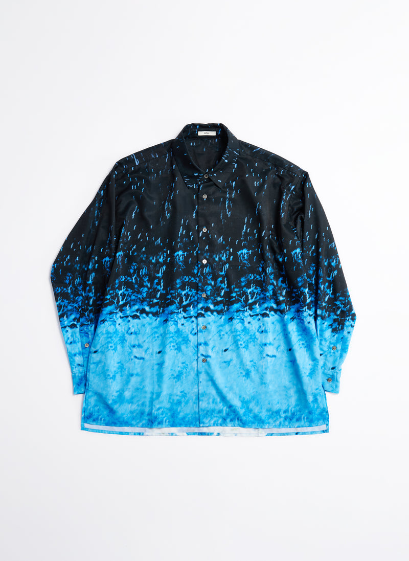 Mika NINAGAWA X INITIAL Open Collar Shirt