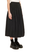Tweed Lace-Up Skirt