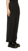 Trimmed Pocket Wide-Leg Pants