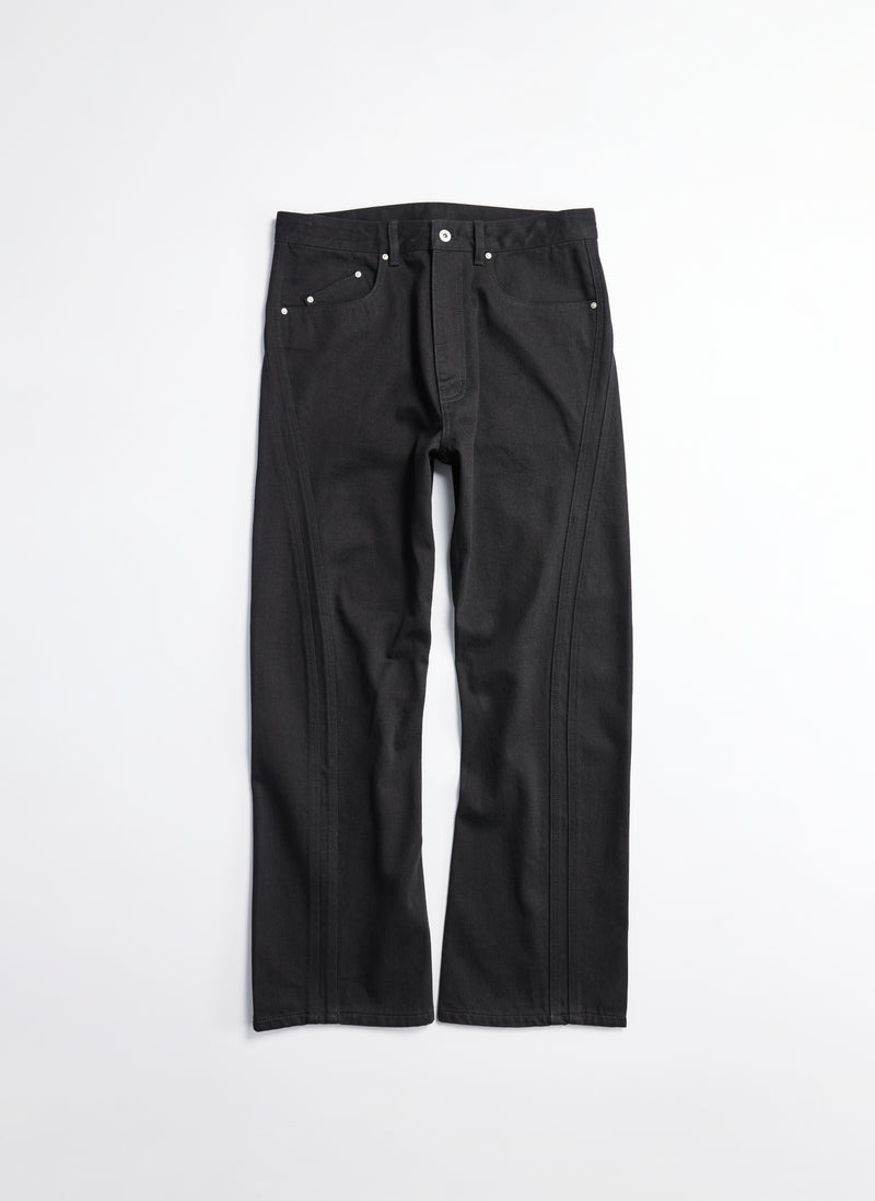 13oz Cotton Polyester Denim 3D Cut Jeans