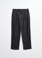 Indigo Cotton Linen Pants