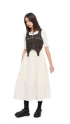 Cord Embroidery Vest