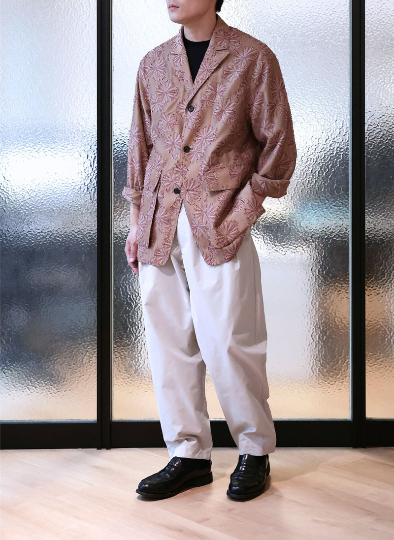 Lt. weight Cotton Touch Solotex Pleats Pants