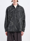 Cotton Polyester Jersey Shirt Jacket