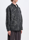 Cotton Polyester Jersey Shirt Jacket