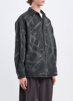 Cotton Polyester Jersey Shirt Jacket
