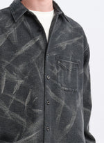 Cotton Polyester Jersey Shirt Jacket
