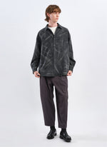 Cotton Polyester Jersey Shirt Jacket