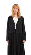 Jacquard Double-Breast Jacket