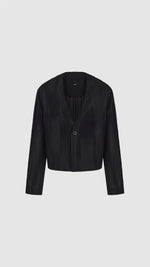 Jacquard Double-Breast Jacket