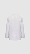 Distort Cotton Dobby Cloth Double Breasted Blazer
