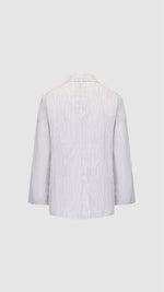 Distort Cotton Dobby Cloth Double Breasted Blazer