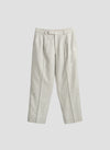 Marzotto Organic Wool Pleated Suit Pants