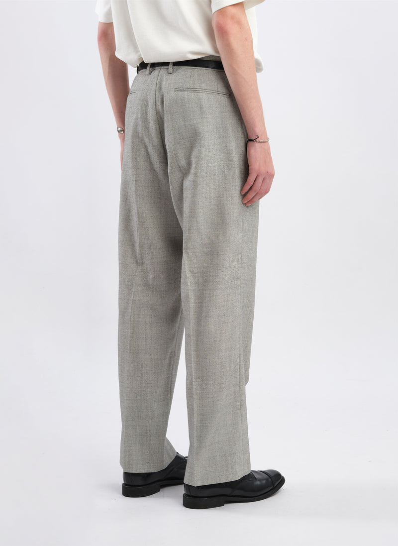 Marzotto Organic Wool Pleated Suit Pants