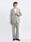 Marzotto Organic Wool Pleated Suit Pants