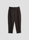 Tencil Cotton Polyester Spandex Wide Tapered Pants (P-12)