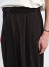 Tencil Cotton Polyester Spandex Wide Tapered Pants (P-12)