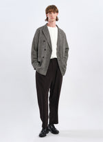 Tencil Cotton Polyester Spandex Wide Tapered Pants (P-12)