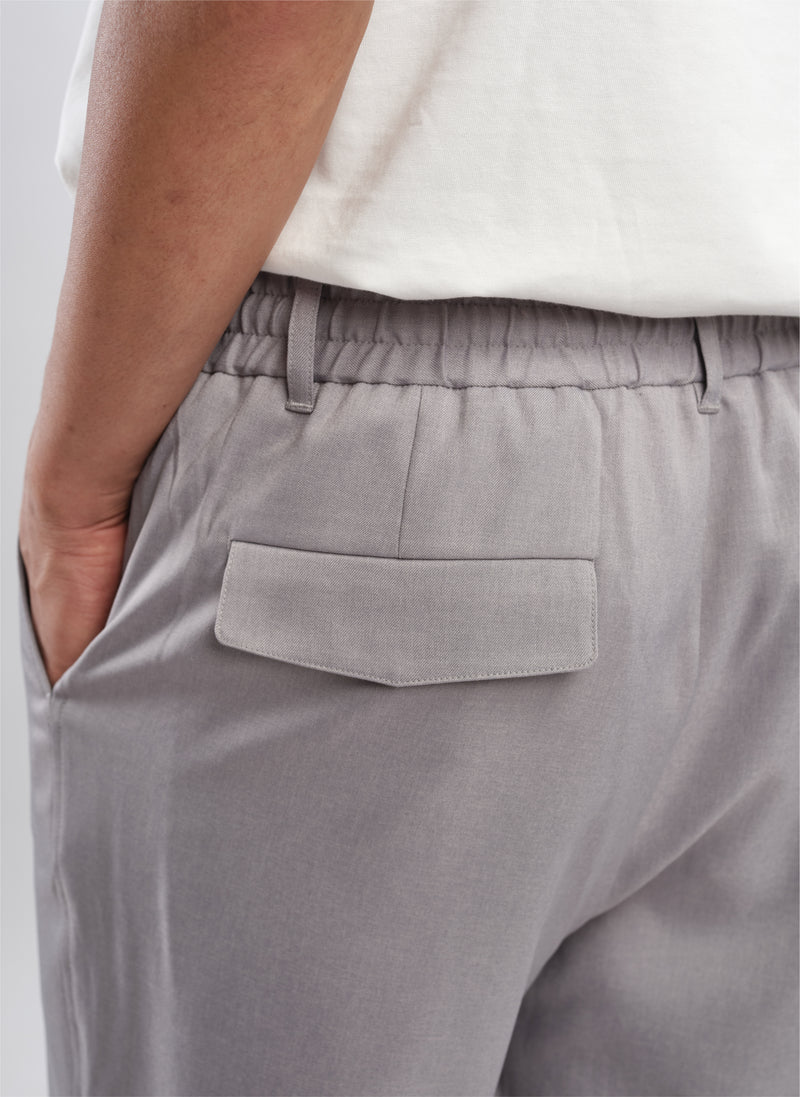 Polyester Regular Length Tapered Pants (P-14)