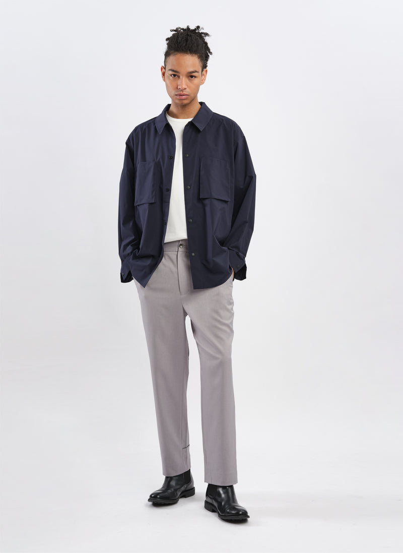 Polyester Regular Length Tapered Pants (P-14)