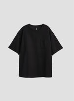Cotton Rib Short Sleeves Top