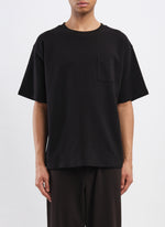 Cotton Rib Short Sleeves Top