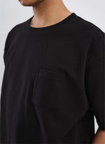 Cotton Rib Short Sleeves Top