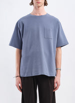 Cotton Rib Short Sleeves Top