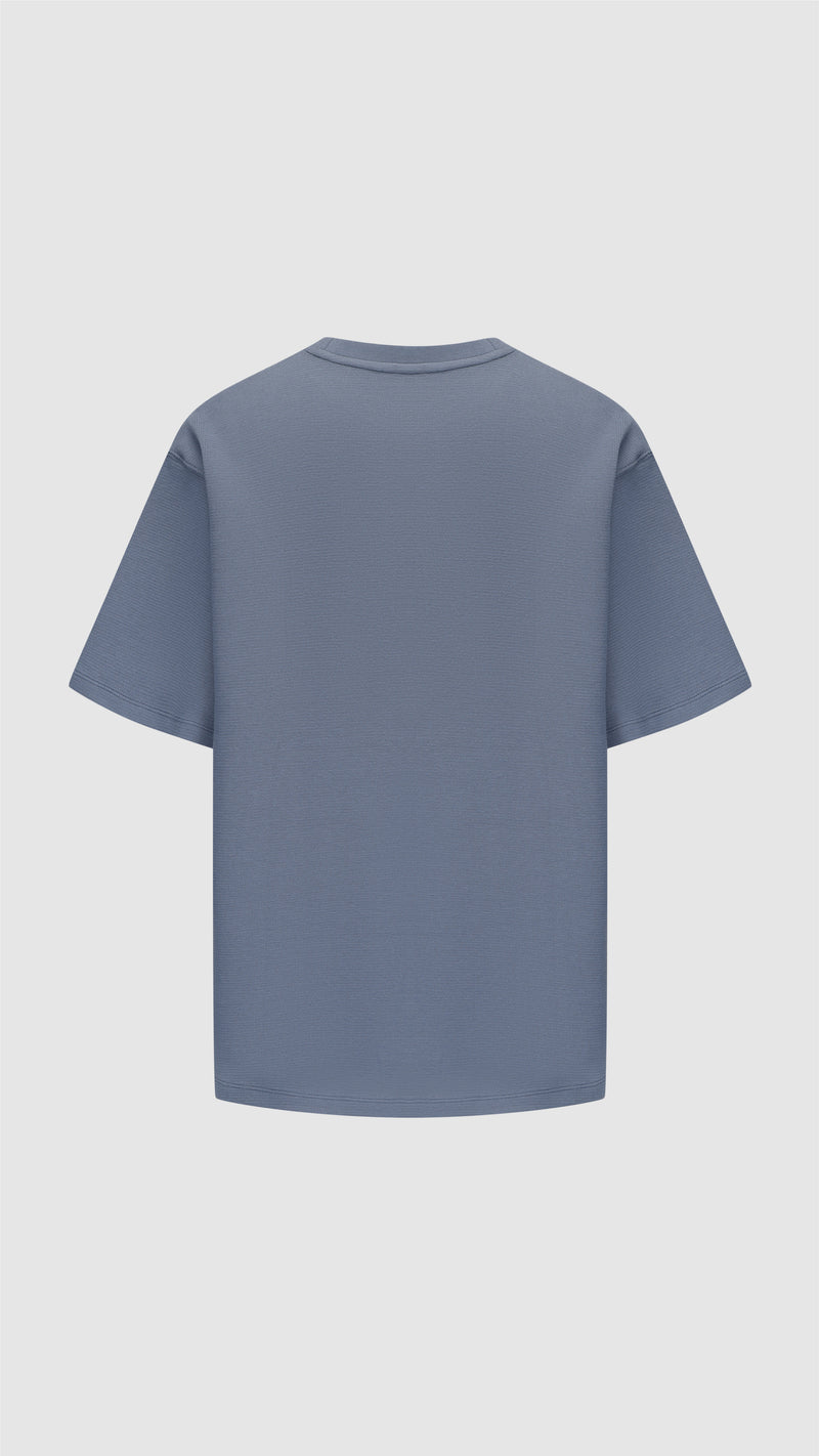 Cotton Rib Short Sleeves Top
