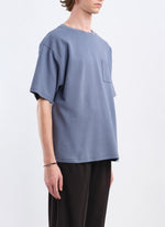 Cotton Rib Short Sleeves Top