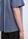Cotton Rib Short Sleeves Top