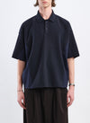 Polyester Business Knit Blocking Polo