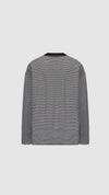 Jacquard Long Sleeves Border Top