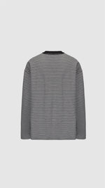 Jacquard Long Sleeves Border Top