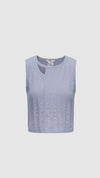 Boucle Cropped Vest