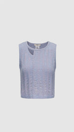 Boucle Cropped Vest