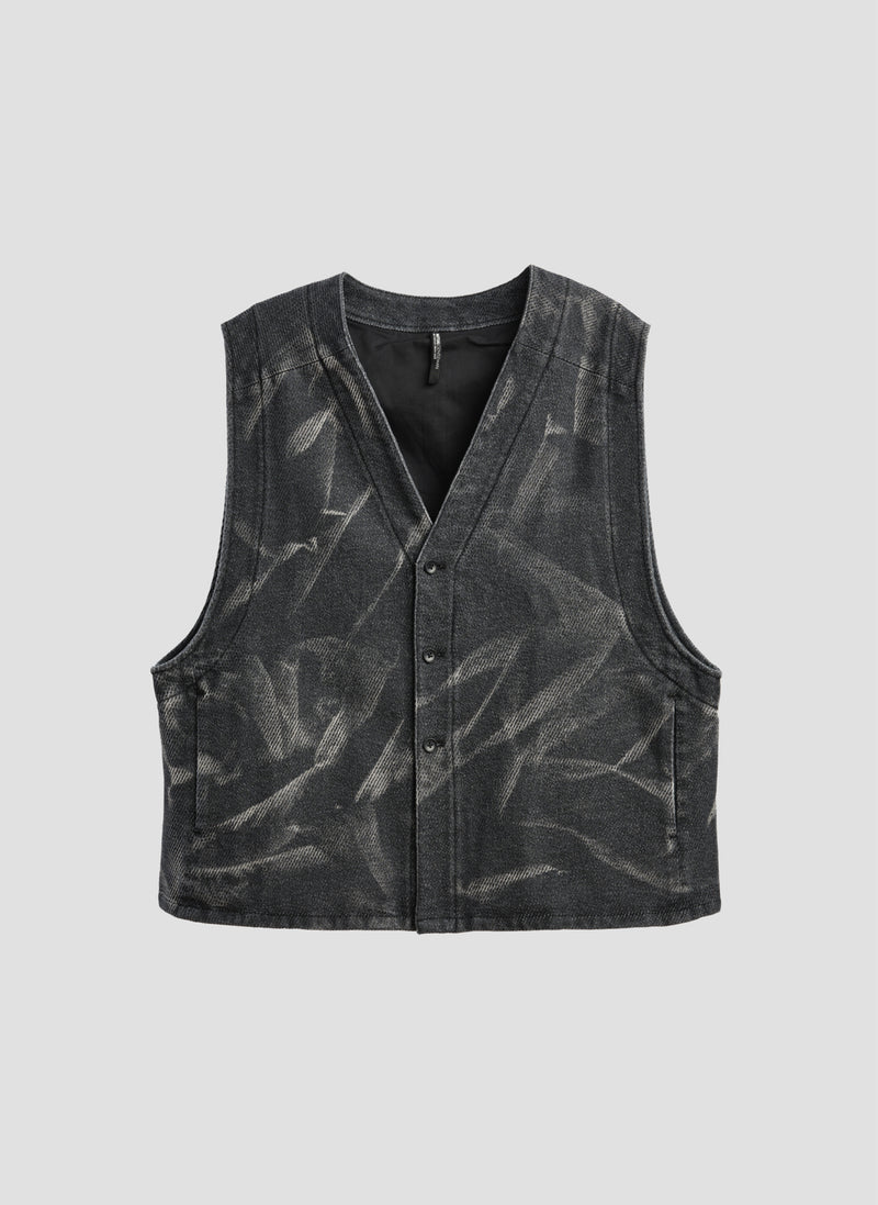 Cotton Polyester Jersey Waistcoat