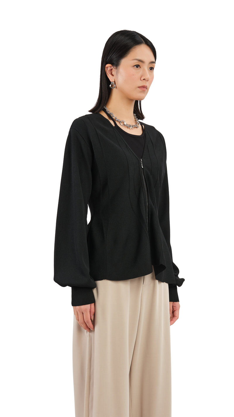 Waisted Cardigan