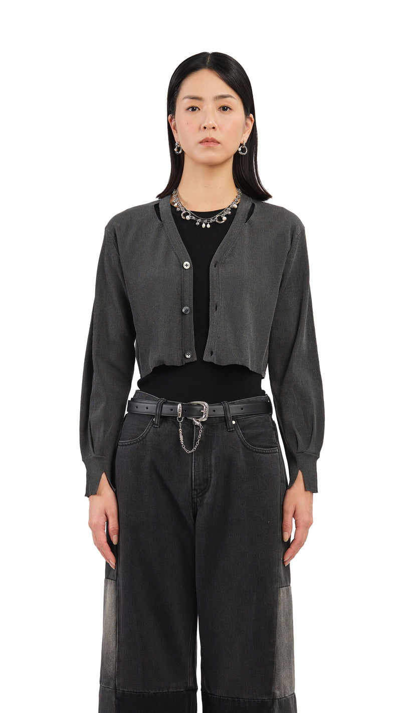 Sheer Knit Cardigan