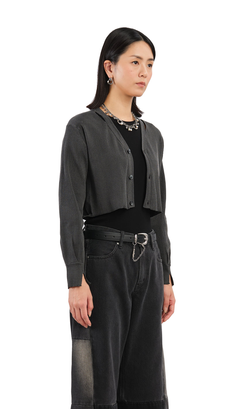 Sheer Knit Cardigan