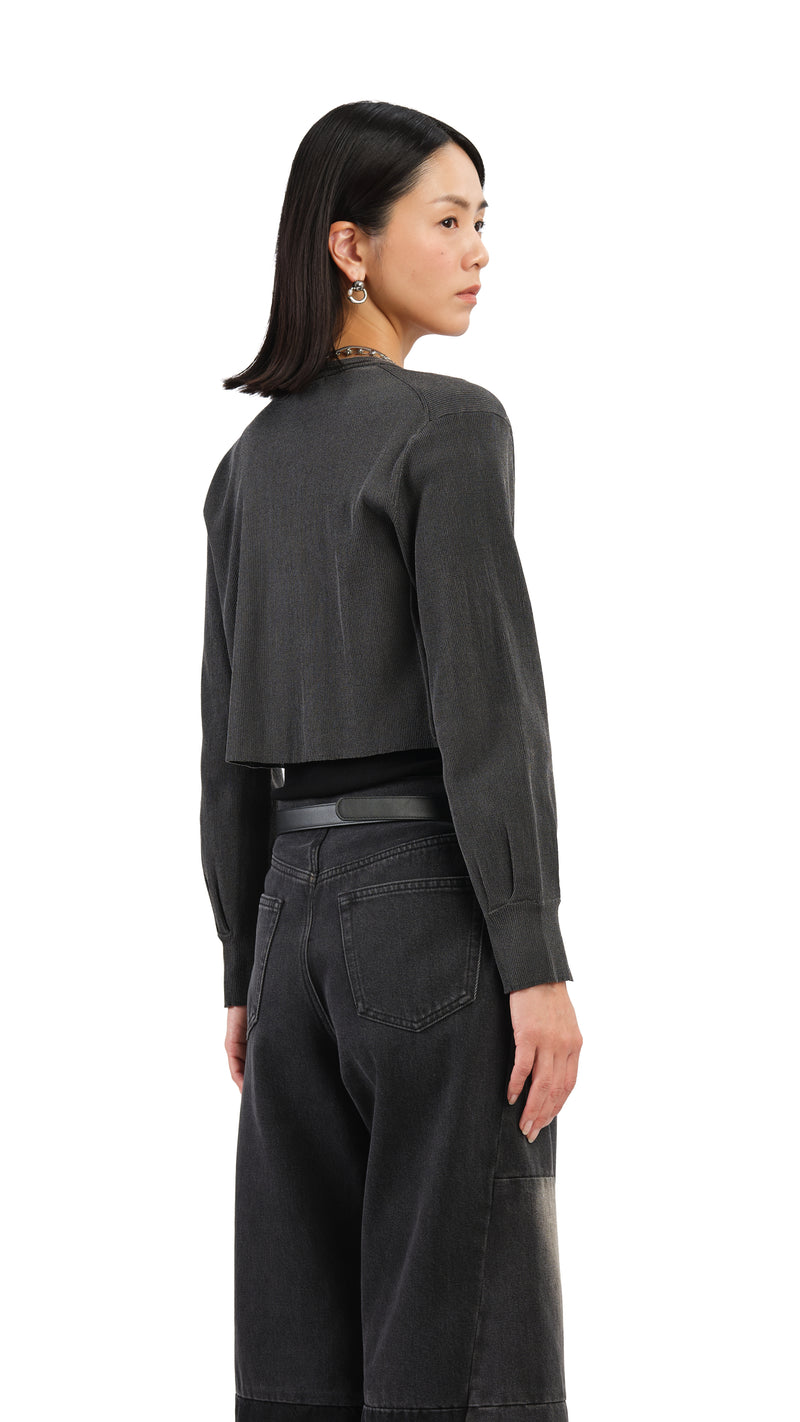 Sheer Knit Cardigan