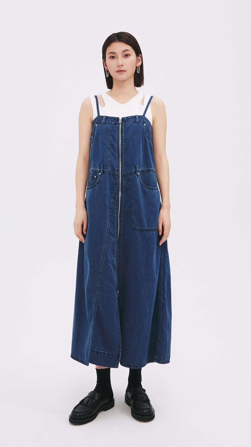 Rebuilt Denim Dress