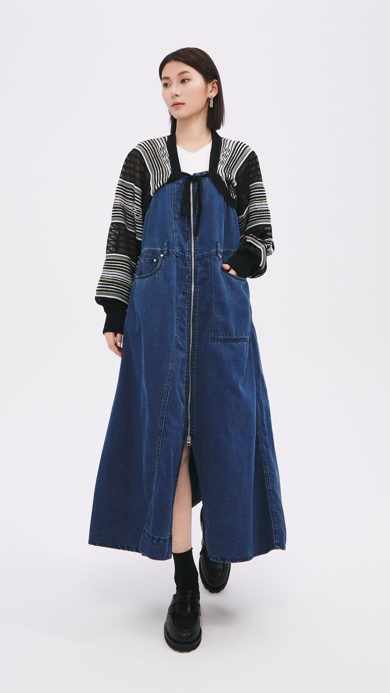 Rebuilt Denim Dress